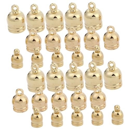 CLISPEED 120 Stück Teiliges Endkappen Schmuckherstellung Vielseitige Tragbare Kordelende kappen für DIY Armband Halskette Basteln mit Öse zum Einfachen Befestigen CLISPEED 120 Stück Teiliges Endkappen Schmuckherstellung Vielseitige Tragbare Kordelende kappen für DIY Armband Halskette Basteln mit Öse zum Einfachen Befestigen von CLISPEED