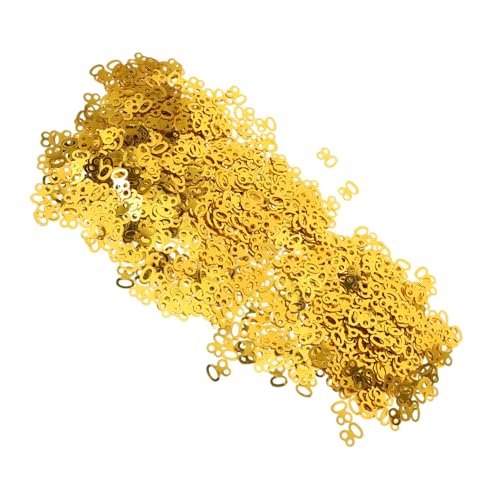 CLISPEED 1200 Stück 80 Pailletten Konfetti Party Glücklich Jubiläum Papa Dekoration 80 Tischstreuung Silberkonfetti Für Den Tisch Jahrestag Konfetti Tischkonfetti Golden CLISPEED 1200 Stück 80 Pailletten Konfetti Party Glücklich Jubiläum Papa Dekoration 80 Tischstreuung Silberkonfetti Für Den Tisch Jahrestag Konfetti Tischkonfetti Golden von CLISPEED