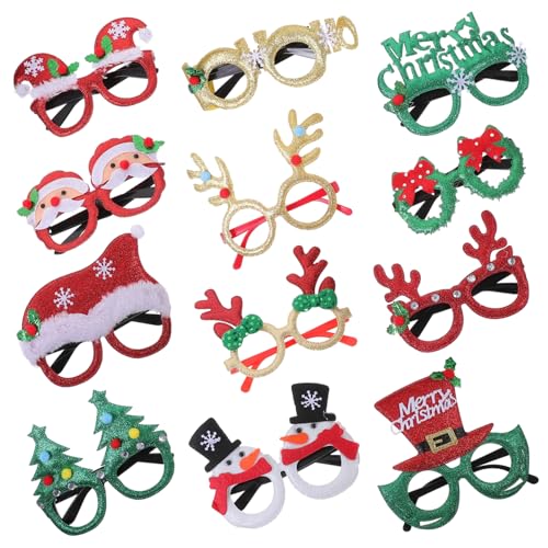 CLISPEED 12st Zubehör Für Weihnachtsfeiern Erstklassiger Lampenschirm Gnom Weihnachtsschmuck Schneeflocke Weihnachtsschmuck Glitzernder Weihnachtsbrillenrahmen Ornamente Kunststoffrahmen CLISPEED 12st Zubehör Für Weihnachtsfeiern Erstklassiger Lampenschirm Gnom Weihnachtsschmuck Schneeflocke Weihnachtsschmuck Glitzernder Weihnachtsbrillenrahmen Ornamente Kunststoffrahmen von CLISPEED