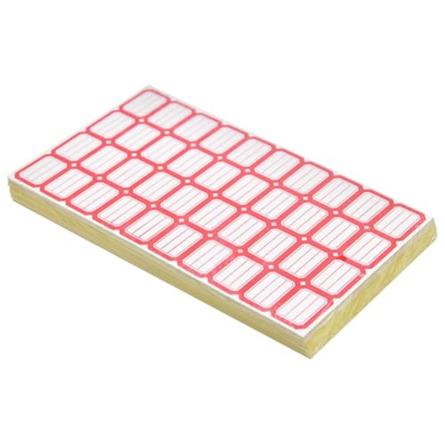 CLISPEED 140 Blatt Selbstklebende Wasserfeste Mehrzwecketiketten zum Beschriften Praktische Handschriftliche Aufkleber Vielseitige Preisetiketten für Flaschen und Büro CLISPEED 140 Blatt Selbstklebende Wasserfeste Mehrzwecketiketten zum Beschriften Praktische Handschriftliche Aufkleber Vielseitige Preisetiketten für Flaschen und Büro von CLISPEED