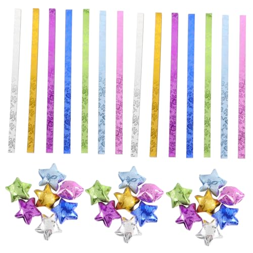 CLISPEED 140 Stück Teiliges Origami Papier mit Bunten Sternstreifen Doppelseitig Bedruckt Farbenfrohe Bastelstreifen für Fröbelsterne DIY Weihnachtsdeko und Kreative Bastelprojekte CLISPEED 140 Stück Teiliges Origami Papier mit Bunten Sternstreifen Doppelseitig Bedruckt Farbenfrohe Bastelstreifen für Fröbelsterne DIY Weihnachtsdeko und Kreative Bastelprojekte von CLISPEED
