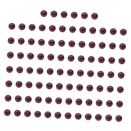 CLISPEED 1440 Stück Teiliges Nagel-strasssteine Set Flach Rückseite Farbige Glänzende Nail Art Dekoration Steine für DIY Maniküre Salon und Zuhause von CLISPEED