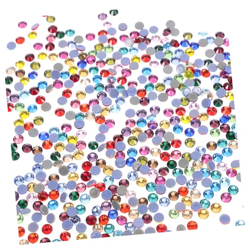 CLISPEED 1440 Stück Teiliges Nail Art Strasssteine Bunte Flatback Rhinestones für Maniküre DIY Nagelschmuck Langlebige Glassteine für Nageldekoration und Bastelarbeiten CLISPEED 1440 Stück Teiliges Nail Art Strasssteine Bunte Flatback Rhinestones für Maniküre DIY Nagelschmuck Langlebige Glassteine für Nageldekoration und Bastelarbeiten von CLISPEED