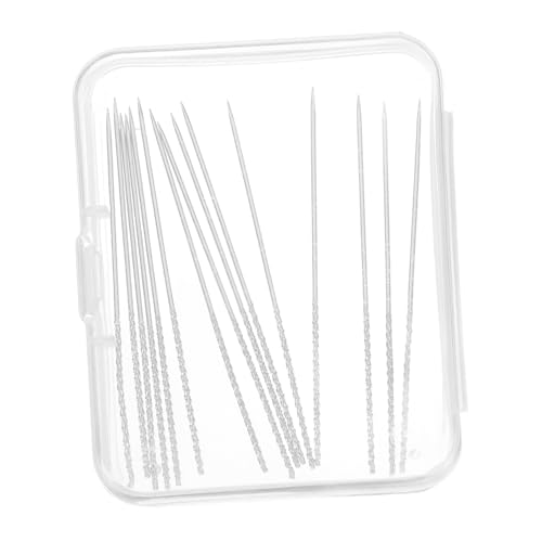 CLISPEED 15 Stück Schnapp es dir Gobelinnadel zum Häkeln Pullover -Haken -Reparaturwerkzeug Häkelnadeln für Garn Nahttrenner Rundstricknadel Stichwerkzeug Metall Silver CLISPEED 15 Stück Schnapp es dir Gobelinnadel zum Häkeln Pullover -Haken -Reparaturwerkzeug Häkelnadeln für Garn Nahttrenner Rundstricknadel Stichwerkzeug Metall Silver von CLISPEED