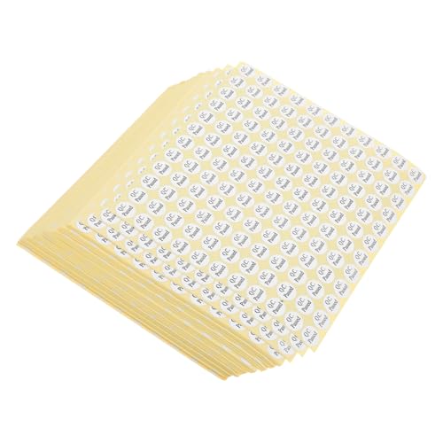 CLISPEED 150 Blatt Pass das Inspektionsetikett QC-Etiketten Aufkleber für qc Abziehbilder bestanden bestandene Etiketten qc hat Labels übergeben Aufkleber aus beschichtetem Papier Weiß von CLISPEED