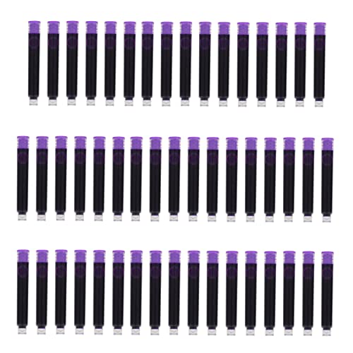 CLISPEED 150 Stück Füllfederhalter Tintenpatronen Violette für Kalligraphie und Schulbedarf Kompatibel mit Standard Füllfederhaltern Wiederverwendbare und Leicht Installierbare CLISPEED 150 Stück Füllfederhalter Tintenpatronen Violette für Kalligraphie und Schulbedarf Kompatibel mit Standard Füllfederhaltern Wiederverwendbare und Leicht Installierbare von CLISPEED