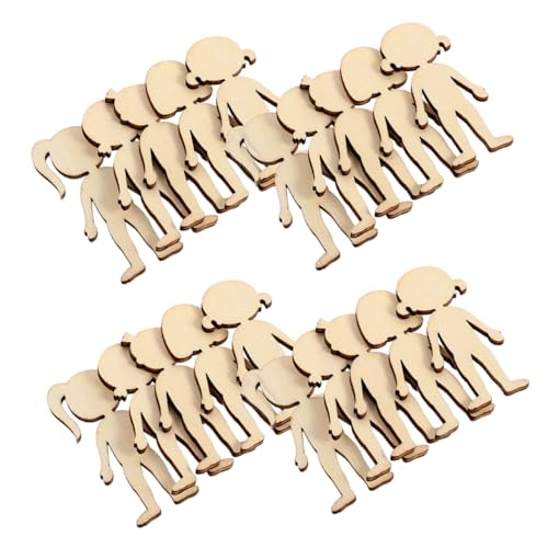 CLISPEED 150 Stück Holzfiguren Zum Ausschneiden: Unbemalte Holzformen Für Mädchen, Basteln, Blanke Scheiben, Chips Für Jungen Und Kinder, Zum Selbermachen, Hängeornament, Namensschilder, CLISPEED 150 Stück Holzfiguren Zum Ausschneiden: Unbemalte Holzformen Für Mädchen, Basteln, Blanke Scheiben, Chips Für Jungen Und Kinder, Zum Selbermachen, Hängeornament, Namensschilder, von CLISPEED