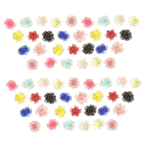CLISPEED 150 Stück Künstliche Mesh Karnickel Blumenköpfe mit Goldverzierten Rändern Dekoration für Handarbeiten Nähen Brautkleider Haarschmuck und Partydeko CLISPEED 150 Stück Künstliche Mesh Karnickel Blumenköpfe mit Goldverzierten Rändern Dekoration für Handarbeiten Nähen Brautkleider Haarschmuck und Partydeko von CLISPEED
