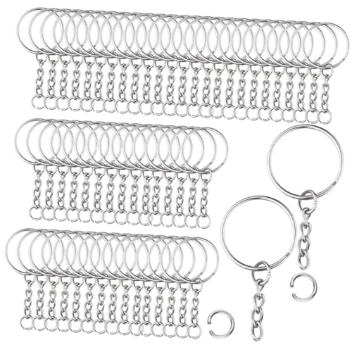 CLISPEED 150 Stück Teiliges Schlüsselanhänger Edelstahl Schraubösen Langlebig Rostfrei Leicht DIY Schmuck Herstellung Zubehör für Bastelprojekte Geschenkideen Weihnachten Geburtstag CLISPEED 150 Stück Teiliges Schlüsselanhänger Edelstahl Schraubösen Langlebig Rostfrei Leicht DIY Schmuck Herstellung Zubehör für Bastelprojekte Geschenkideen Weihnachten Geburtstag von CLISPEED