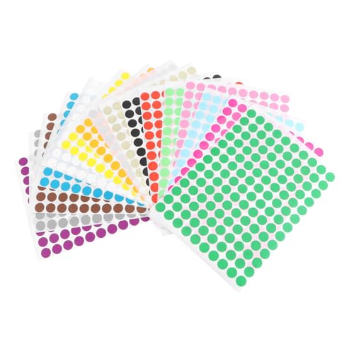 CLISPEED 16 Blatt Klebepunkte Aufkleber Selbstklebend für Geschenketiketten Haftende Etiketten zum Beschriften und Dekorieren von Geschenken Scrapbooking und Basteln CLISPEED 16 Blatt Klebepunkte Aufkleber Selbstklebend für Geschenketiketten Haftende Etiketten zum Beschriften und Dekorieren von Geschenken Scrapbooking und Basteln von CLISPEED