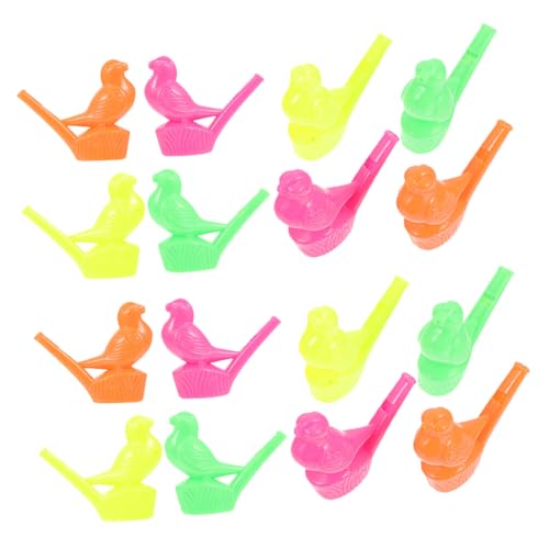 CLISPEED 16 Stück Teiliges Buntes Pfeifenset Kunststoff Vogelpfeifen Party Deko Accessoires Stimmungsvolle Musikinstrumente für Geburtstagsfeiern Trainingsspielzeug für Atemmuskulatur und CLISPEED 16 Stück Teiliges Buntes Pfeifenset Kunststoff Vogelpfeifen Party Deko Accessoires Stimmungsvolle Musikinstrumente für Geburtstagsfeiern Trainingsspielzeug für Atemmuskulatur und von CLISPEED
