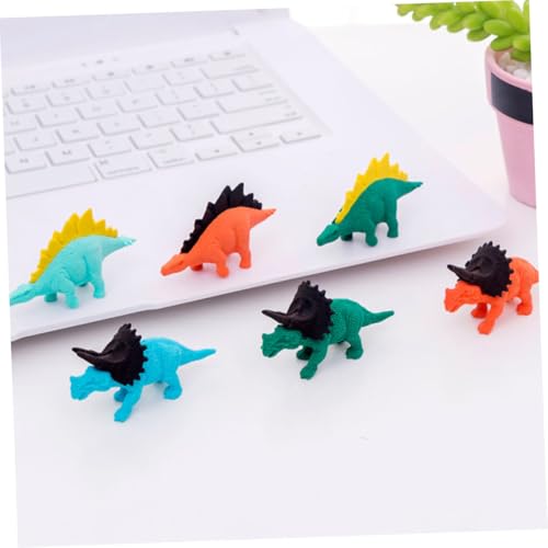 CLISPEED 16 Stück Teiliges Dinosaurier Radiergummi Cartoon Radiergummis aus Hautfreundlichem Tpr Material Kreative Dino Form für Schüler Jungen Mädchen CLISPEED 16 Stück Teiliges Dinosaurier Radiergummi Cartoon Radiergummis aus Hautfreundlichem Tpr Material Kreative Dino Form für Schüler Jungen Mädchen von CLISPEED
