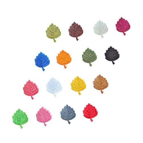 CLISPEED 16 Stück Teiliges Maple Leaf Bügelflicken Selbstklebende Stickerei Patches für DIY Kleidung Reparatur und Dekoration Geeignet für Jacken Taschen Hüte Schuhe und Accessoires CLISPEED 16 Stück Teiliges Maple Leaf Bügelflicken Selbstklebende Stickerei Patches für DIY Kleidung Reparatur und Dekoration Geeignet für Jacken Taschen Hüte Schuhe und Accessoires von CLISPEED