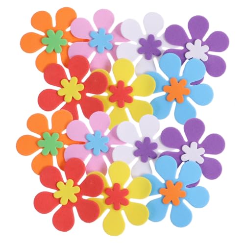 CLISPEED 160 Stück Teiliges Eva Schaumstoff Sticker Blumenform Selbstklebend für DIY Basteln Kinderzimmer Wanddeko Kindergarten Scrapbooking Geschenkverzierung Vielseitig Zufällige Farbe CLISPEED 160 Stück Teiliges Eva Schaumstoff Sticker Blumenform Selbstklebend für DIY Basteln Kinderzimmer Wanddeko Kindergarten Scrapbooking Geschenkverzierung Vielseitig Zufällige Farbe von CLISPEED