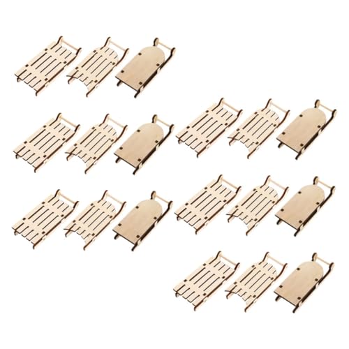 CLISPEED 18 Stück Teiliges Mini-holzschlitten DIY Weihnachtsdeko Unvollendete Miniatur Holzschlitten Anhänger Robuste Holzmotive für Weihnachtsbaum Vielseitige Bastelornamente und Festliche CLISPEED 18 Stück Teiliges Mini-holzschlitten DIY Weihnachtsdeko Unvollendete Miniatur Holzschlitten Anhänger Robuste Holzmotive für Weihnachtsbaum Vielseitige Bastelornamente und Festliche von CLISPEED