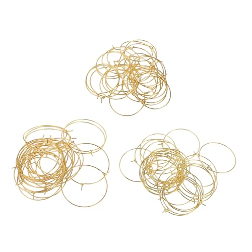 CLISPEED 180 Stück Teiliges Ohrring hoops Schmuckherstellung Vergoldet DIY Creolen Ringe für Ohrringe Basteln Party Weinglas Charm Zubehör CLISPEED 180 Stück Teiliges Ohrring hoops Schmuckherstellung Vergoldet DIY Creolen Ringe für Ohrringe Basteln Party Weinglas Charm Zubehör von CLISPEED