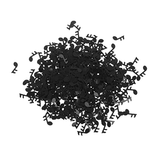 CLISPEED 1Packung Musikalisches Noten Konfetti Schwarzes Konfetti Für Partydekoration Hochzeiten Geburtstagsfeiern Und Babypartys Für Musik Mottopartys Und Feierlichkeiten CLISPEED 1Packung Musikalisches Noten Konfetti Schwarzes Konfetti Für Partydekoration Hochzeiten Geburtstagsfeiern Und Babypartys Für Musik Mottopartys Und Feierlichkeiten von CLISPEED