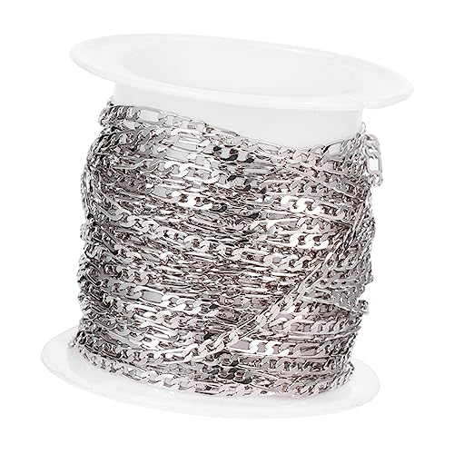 CLISPEED 1Rolle DIY Halskette Kette Kupfer Zubehör für Schmuckherstellung zum Basteln und Gestalten von Individuellen Kettenschnallen CLISPEED 1Rolle DIY Halskette Kette Kupfer Zubehör für Schmuckherstellung zum Basteln und Gestalten von Individuellen Kettenschnallen von CLISPEED