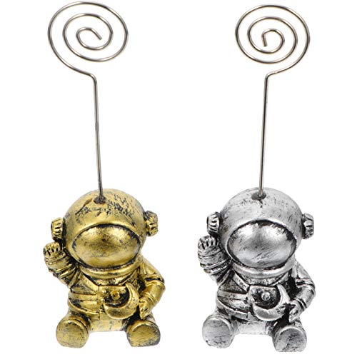 CLISPEED 1Satz Dekorative Astronauten Memo Clips Tischkartenhalter für Fotos und Nachrichten Vintage für Partys und Platzsparend und Vielseitig CLISPEED 1Satz Dekorative Astronauten Memo Clips Tischkartenhalter für Fotos und Nachrichten Vintage für Partys und Platzsparend und Vielseitig von CLISPEED