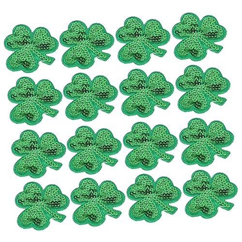 CLISPEED 1Satz Patrick's Day Patches für Kleidung Klee Design Bestickte Applikationen für DIY Projekte Vielseitige Dekoration für Kleidung Taschen und Hüte CLISPEED 1Satz Patrick's Day Patches für Kleidung Klee Design Bestickte Applikationen für DIY Projekte Vielseitige Dekoration für Kleidung Taschen und Hüte von CLISPEED