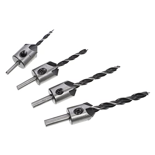 CLISPEED 1Satz Teiliges Holzbohrer Senkbohrer Hochwertige Countersink Bits für Präzise Holzbearbeitung Installieren und Langlebig CLISPEED 1Satz Teiliges Holzbohrer Senkbohrer Hochwertige Countersink Bits für Präzise Holzbearbeitung Installieren und Langlebig von CLISPEED