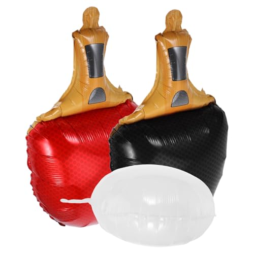 CLISPEED 1Satz Teiliges Tischtennis Ball Luftballons Sportthemen Geburtstagsparty Dekoration Aluminiumfolie Ballons Rote Schwarze Weiße Tischtennisball CLISPEED 1Satz Teiliges Tischtennis Ball Luftballons Sportthemen Geburtstagsparty Dekoration Aluminiumfolie Ballons Rote Schwarze Weiße Tischtennisball von CLISPEED