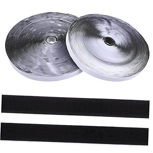 CLISPEED 2 Rollen Klettband Selbstklebend Extra Starkes DIY Haken und Flauschband für Vielseitige Anwendungen für Büro Zuhause Teppich und Vorhangfixierung CLISPEED 2 Rollen Klettband Selbstklebend Extra Starkes DIY Haken und Flauschband für Vielseitige Anwendungen für Büro Zuhause Teppich und Vorhangfixierung von CLISPEED