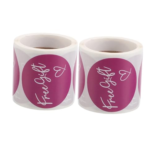 CLISPEED 2 Rollen Selbstklebende Geschenketiketten für Partys Umschläge und Verpackungen für Besondere Anlässe CLISPEED 2 Rollen Selbstklebende Geschenketiketten für Partys Umschläge und Verpackungen für Besondere Anlässe von CLISPEED
