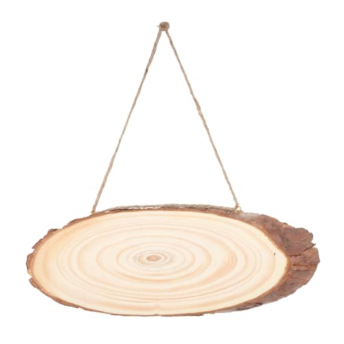 CLISPEED 2 STÜCK Unbehandelte Holzslices für DIY Kreative Tür und Wanddekoration Handgefertigte Holzplaketten für Kreative Projekte für Beschriftungen und Malerei Breit CLISPEED 2 STÜCK Unbehandelte Holzslices für DIY Kreative Tür und Wanddekoration Handgefertigte Holzplaketten für Kreative Projekte für Beschriftungen und Malerei Breit von CLISPEED