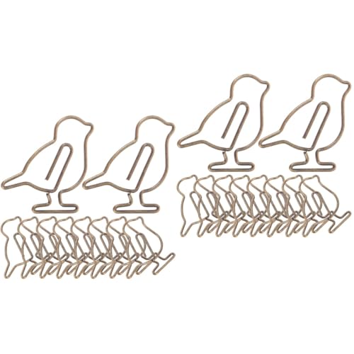 CLISPEED 2 Sätze Kreative Büroklammern Form Eines Antiken Metall Clip Für Dokumente Notizen Und Fotos Für Büro Zuhause Und Scrapbooking 20 Stück * 2 CLISPEED 2 Sätze Kreative Büroklammern Form Eines Antiken Metall Clip Für Dokumente Notizen Und Fotos Für Büro Zuhause Und Scrapbooking 20 Stück * 2 von CLISPEED
