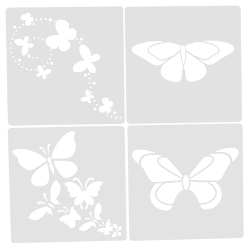 CLISPEED 2 Sätze Teiliges Diy Butterflies Malvorlagen Schablonen Für Wiederverwendbar Und Waschbar Für Scrapbooking Karten Bastelprojekte Und Schularbeiten 8 Stück * 2 CLISPEED 2 Sätze Teiliges Diy Butterflies Malvorlagen Schablonen Für Wiederverwendbar Und Waschbar Für Scrapbooking Karten Bastelprojekte Und Schularbeiten 8 Stück * 2 von CLISPEED