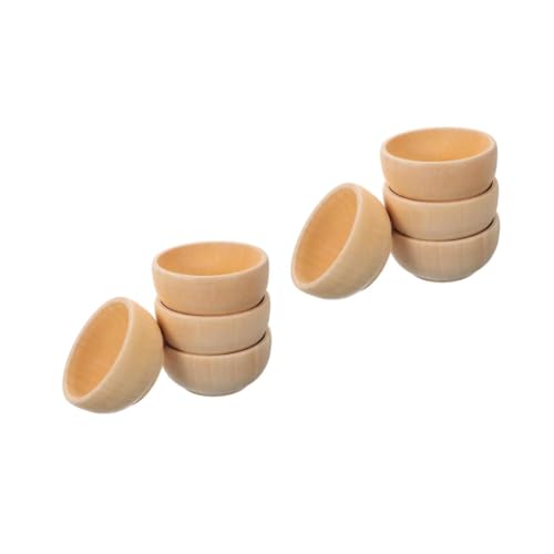 CLISPEED 2 Sätze Teiliges Set Diy Holzschalen Für Kleine Holzspielzeuge Zum Malen Robuste Natürliche Holzschalen Für Kreative Bastelprojekte Und Dekoration 4 Stück * 2 CLISPEED 2 Sätze Teiliges Set Diy Holzschalen Für Kleine Holzspielzeuge Zum Malen Robuste Natürliche Holzschalen Für Kreative Bastelprojekte Und Dekoration 4 Stück * 2 von CLISPEED