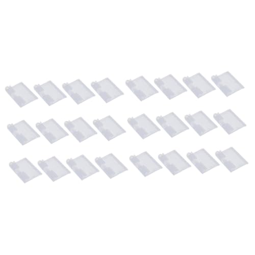 CLISPEED 2 Sätze Transparente Preisschild Halter Aus Kunststoff Für Supermärkte Und Geschäfte Preisschilder Zur Einfachen Kennzeichnung Und Präsentation 30 Stück * 2 von CLISPEED