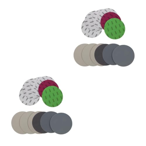 CLISPEED 2 Sätze Wasserschleifpapier Schleifpads Schleifpapier Zum Schleifen Von Möbeln Nass Bastelzeug Craft Abrasiver Schmirgel Auto Schleifpapier Schwarzes Siliziumkarbid 24 Stück * 2 CLISPEED 2 Sätze Wasserschleifpapier Schleifpads Schleifpapier Zum Schleifen Von Möbeln Nass Bastelzeug Craft Abrasiver Schmirgel Auto Schleifpapier Schwarzes Siliziumkarbid 24 Stück * 2 von CLISPEED