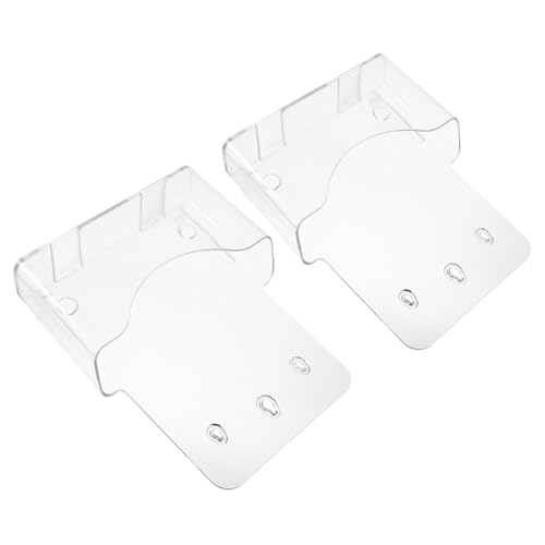 CLISPEED 2 Stück Acryl Dokumentenhalter Wandmontage Organizer Transparent Stehender Büro Aktenhalter Moderner Aufsteller für Postkarten und Flyer CLISPEED 2 Stück Acryl Dokumentenhalter Wandmontage Organizer Transparent Stehender Büro Aktenhalter Moderner Aufsteller für Postkarten und Flyer von CLISPEED