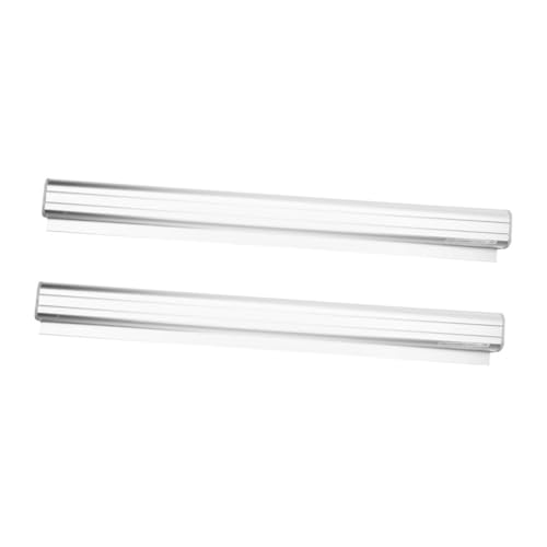 CLISPEED 2 Stück Aluminium Bonhalter Vielseitiger Küchen Bestellhalter für Restaurant Takeout Effiziente Bestellorganisation ohne Bohren von CLISPEED