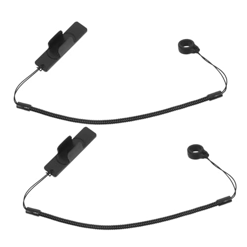 CLISPEED 2 Stück Befestigungsseil für Stylus-Stift Stift-Lanyard Einziehbarer Stift Lanyard ausziehbarer Stifthalter Trageband für Stylus-Stifte Klemmbrett-Stiftleine Abs Schwarz CLISPEED 2 Stück Befestigungsseil für Stylus-Stift Stift-Lanyard Einziehbarer Stift Lanyard ausziehbarer Stifthalter Trageband für Stylus-Stifte Klemmbrett-Stiftleine Abs Schwarz von CLISPEED