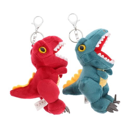 CLISPEED 2 Stück Dinosaurier-Puppe Drachen Mini-Dinosaurier-Dekoration Auto dino schlüsselanhänger Dinosaur Schlüsselanhänger Rucksack Schlüsselanhänger Tiere Schlüsselanhänger PP Baumwolle CLISPEED 2 Stück Dinosaurier-Puppe Drachen Mini-Dinosaurier-Dekoration Auto dino schlüsselanhänger Dinosaur Schlüsselanhänger Rucksack Schlüsselanhänger Tiere Schlüsselanhänger PP Baumwolle von CLISPEED