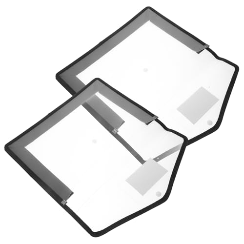 CLISPEED 2 Stück Dokumenten Organizer Tasche Wasserdichter Aktentasche für Büro Zuhause für Verträge Rechnungen Wichtige Unterlagen Transparentes Design für Optimale Sichtbarkeit CLISPEED 2 Stück Dokumenten Organizer Tasche Wasserdichter Aktentasche für Büro Zuhause für Verträge Rechnungen Wichtige Unterlagen Transparentes Design für Optimale Sichtbarkeit von CLISPEED