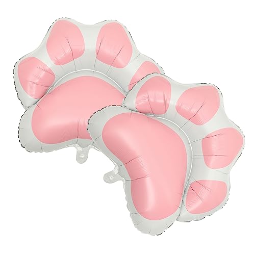 CLISPEED 2 Stück Hundepfote Ballon Ballonbogen-kit Hundeblasen Pfotenballon Karikatur Welpen-geburtstagsparty-dekorationen Ballongirlande Aluminiumballons Hundeballons Aluminiumfolie Rosa CLISPEED 2 Stück Hundepfote Ballon Ballonbogen-kit Hundeblasen Pfotenballon Karikatur Welpen-geburtstagsparty-dekorationen Ballongirlande Aluminiumballons Hundeballons Aluminiumfolie Rosa von CLISPEED