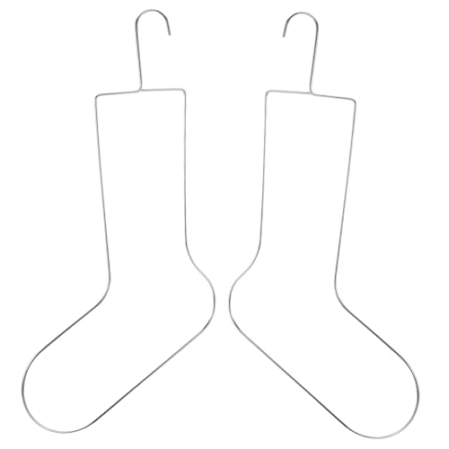 CLISPEED 2 Stück Metall Sockenträger für Strick und Häkel Socken Multifunktionale Sockenhänger zum Trocknen Formen und Präsentieren CLISPEED 2 Stück Metall Sockenträger für Strick und Häkel Socken Multifunktionale Sockenhänger zum Trocknen Formen und Präsentieren von CLISPEED