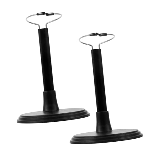 CLISPEED 2 Stück Puppenständer Verstellbarer Displayhalter für Puppen für Spielzeugorganisation und Heimdekoration Schwarz Höhe CLISPEED 2 Stück Puppenständer Verstellbarer Displayhalter für Puppen für Spielzeugorganisation und Heimdekoration Schwarz Höhe von CLISPEED