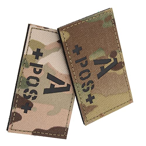 CLISPEED 2 Stück Reflektierender Blutgruppen Patch A Camouflage Military Hook And Loop Aufnäher für Uniformen Armbänder Ausrüstung Strapazierfähiges Ir Erkennung Nachtsichtfähig CLISPEED 2 Stück Reflektierender Blutgruppen Patch A Camouflage Military Hook And Loop Aufnäher für Uniformen Armbänder Ausrüstung Strapazierfähiges Ir Erkennung Nachtsichtfähig von CLISPEED
