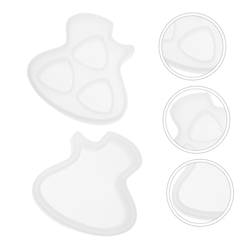 CLISPEED 2 Stück Silikon Epoxidharz Formen für Gitarren plektren und Aufbewahrungsbox Flexible Wiederverwendbare DIY Molds Milchig Weiß Leicht zu Entformen für Gitarrenliebhaber und CLISPEED 2 Stück Silikon Epoxidharz Formen für Gitarren plektren und Aufbewahrungsbox Flexible Wiederverwendbare DIY Molds Milchig Weiß Leicht zu Entformen für Gitarrenliebhaber und von CLISPEED