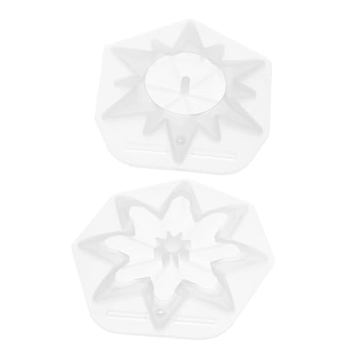 CLISPEED 2 Stück Silikonform Schneeflocke Teiliges Flexible Epoxidharz Gießform für DIY Basteln Glatte Oberfläche Einfach Entformbar Wetterbeständig für Weihnachtsanhänger und Dekorationen CLISPEED 2 Stück Silikonform Schneeflocke Teiliges Flexible Epoxidharz Gießform für DIY Basteln Glatte Oberfläche Einfach Entformbar Wetterbeständig für Weihnachtsanhänger und Dekorationen von CLISPEED
