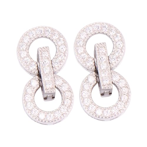 CLISPEED 2 Stück Sterling Silber Kettenverschluss DIY Schmuckverbinder für Halsketten Armbänder Feine Verarbeitung Geeignet zum Basteln und Schmuckherstellung CLISPEED 2 Stück Sterling Silber Kettenverschluss DIY Schmuckverbinder für Halsketten Armbänder Feine Verarbeitung Geeignet zum Basteln und Schmuckherstellung von CLISPEED