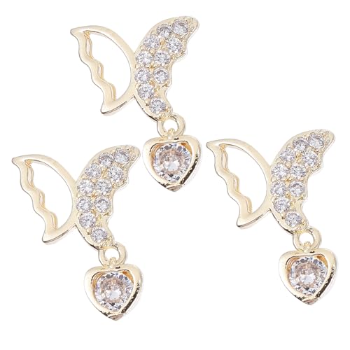 CLISPEED 2 Stück Teiliges Nail Art mit Hohlen Butterfly Nail Patches Selbstklebende DIY Nagelsticker für Maniküre Dekorative Nagelornamente für Private und Professionelle CLISPEED 2 Stück Teiliges Nail Art mit Hohlen Butterfly Nail Patches Selbstklebende DIY Nagelsticker für Maniküre Dekorative Nagelornamente für Private und Professionelle von CLISPEED