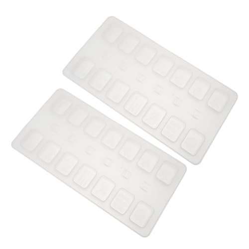 CLISPEED 2 Stück Teiliges Silikon mahjong formset für DIY Handwerk Hochflexible Reißfeste Epoxidharz Silikonformen Kreative Bastelwerkzeuge für Individuelle Schmuck Zufällige Farbe CLISPEED 2 Stück Teiliges Silikon mahjong formset für DIY Handwerk Hochflexible Reißfeste Epoxidharz Silikonformen Kreative Bastelwerkzeuge für Individuelle Schmuck Zufällige Farbe von CLISPEED