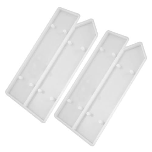CLISPEED 2 Stück Teiliges Silikonform für DIY Türschild Gießformen Epoxidharz Moulds für Kreative Anhänger Dekoration Basteln und Personalisierte Wohnraumgestaltung CLISPEED 2 Stück Teiliges Silikonform für DIY Türschild Gießformen Epoxidharz Moulds für Kreative Anhänger Dekoration Basteln und Personalisierte Wohnraumgestaltung von CLISPEED