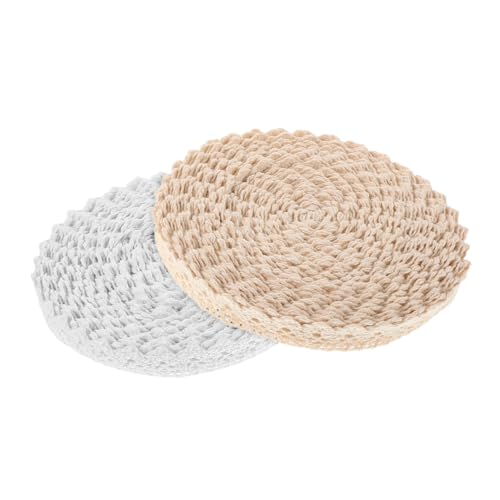 CLISPEED 2 Stück Teiliges Spitzenband Baumwollspitze Häkelspitze Breit Yards Band Weiß Vintage Häkelborte für Hochzeitsdeko DIY Basteln Scrapbooking und Geschenkverpackung CLISPEED 2 Stück Teiliges Spitzenband Baumwollspitze Häkelspitze Breit Yards Band Weiß Vintage Häkelborte für Hochzeitsdeko DIY Basteln Scrapbooking und Geschenkverpackung von CLISPEED